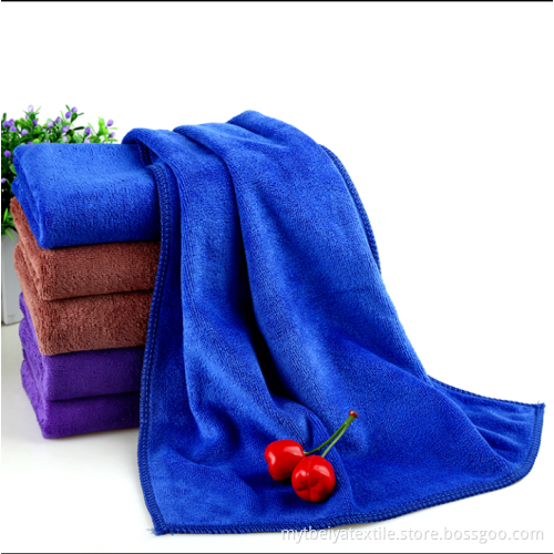 Plain Color Microfibre Hair Salon Bleach Proof Towel Dry Hair